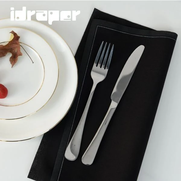 Black Cotton Napkins Free Sample